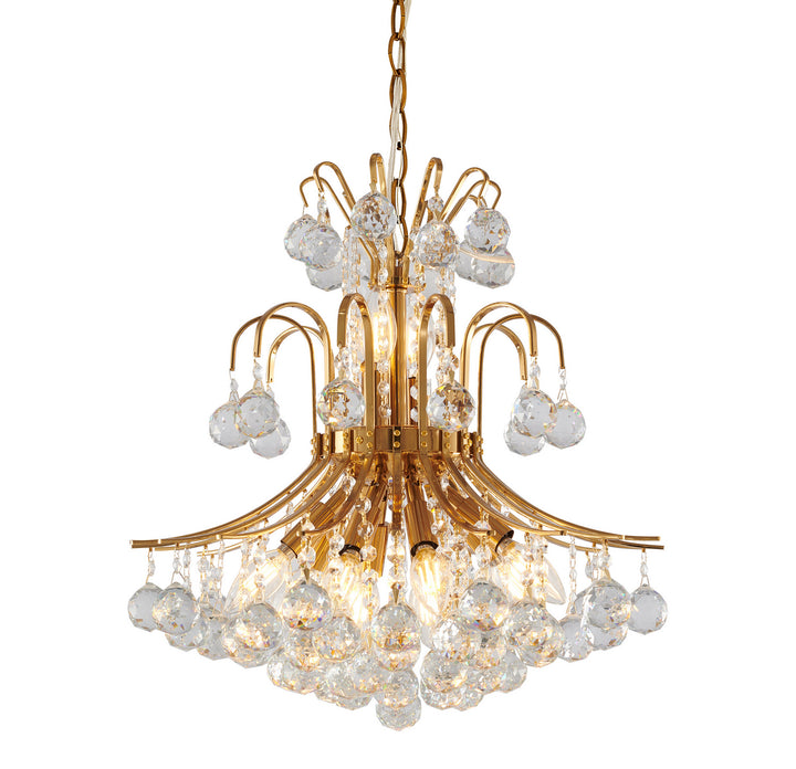 Bethel International BET03C19BR Chandelier Light - Stain Brass