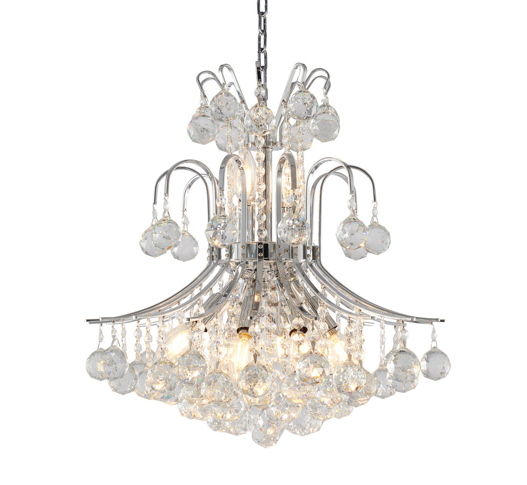 Bethel International BET03C19CH Chandelier Light - Chrome