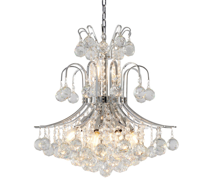 Bethel International BET03C19CH Chandelier Light - Chrome