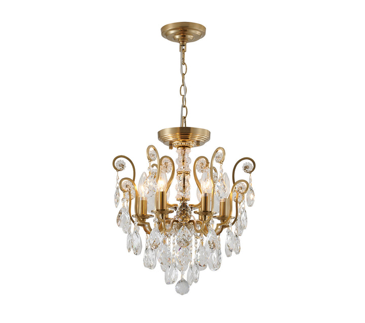 Bethel International BET61X Chandelier Light - Antique Brass