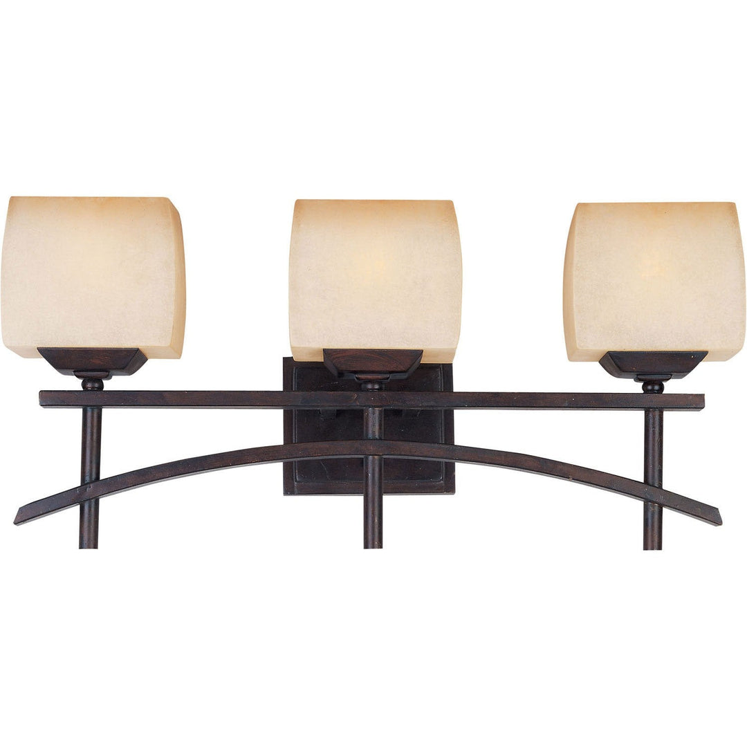 Maxim Asiana 10993WSRC Bath Vanity Light 24 in. wide - Roasted Chestnut