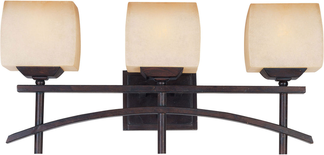 Maxim Asiana 10993WSRC Bath Vanity Light 24 in. wide - Roasted Chestnut