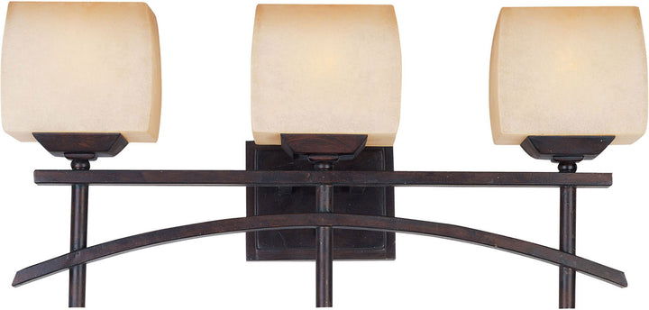 Maxim Asiana 10993WSRC Bath Vanity Light 24 in. wide - Roasted Chestnut