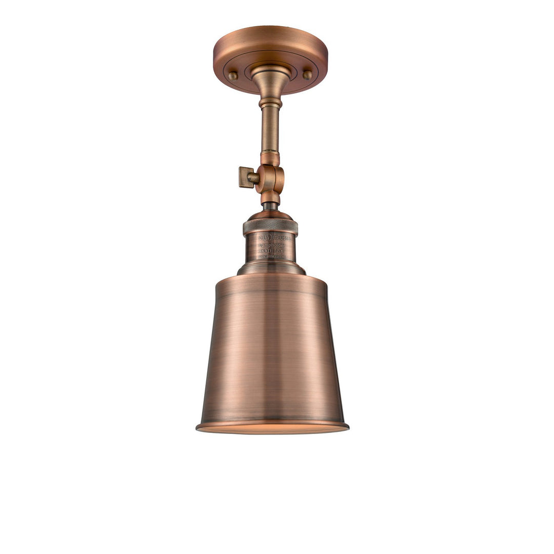 Innovations Franklin Restoration 201F-AC-M9-AC Ceiling Light - Antique Copper