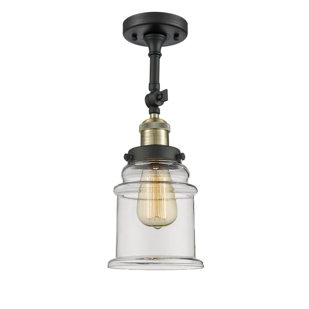 Innovations Franklin Restoration 201F-BAB-G182 Ceiling Light - Black Antique Brass
