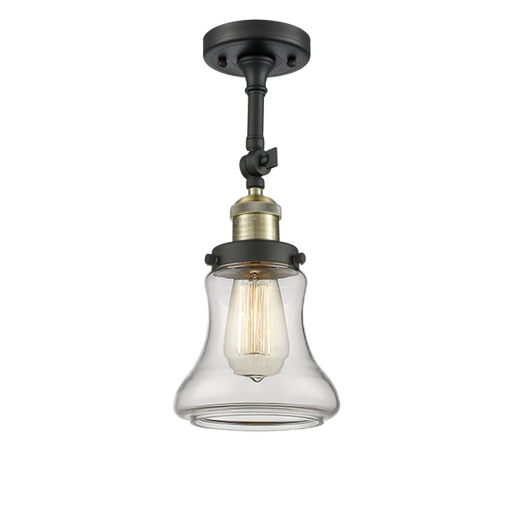 Innovations Franklin Restoration 201F-BAB-G192 Ceiling Light - Black Antique Brass