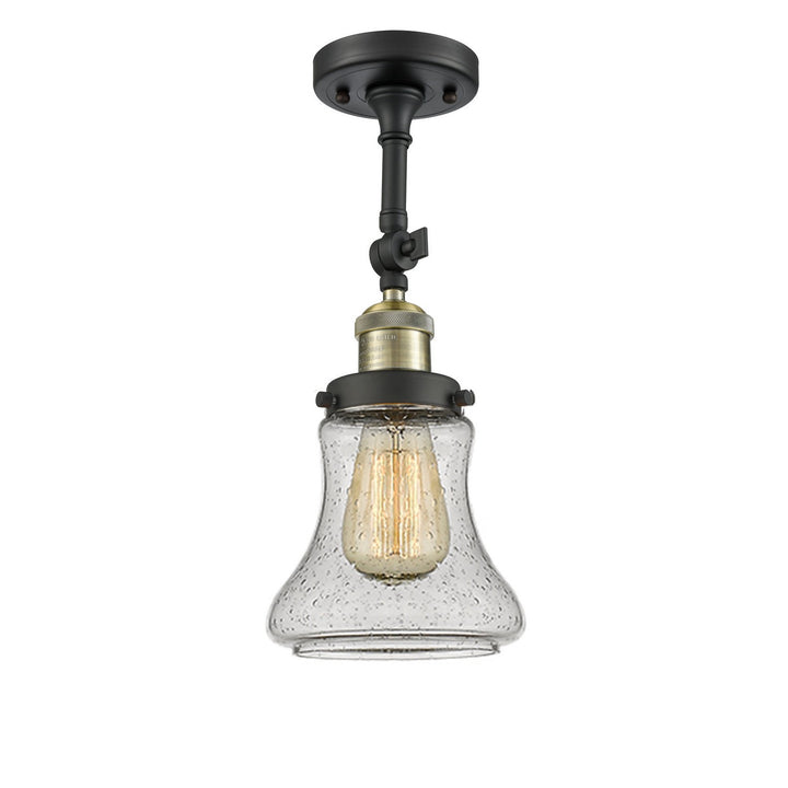 Innovations Franklin Restoration 201F-BAB-G194 Ceiling Light - Black Antique Brass
