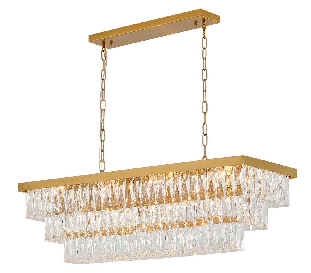 Bethel International LA36C38G Pendant Light - Satin Brass