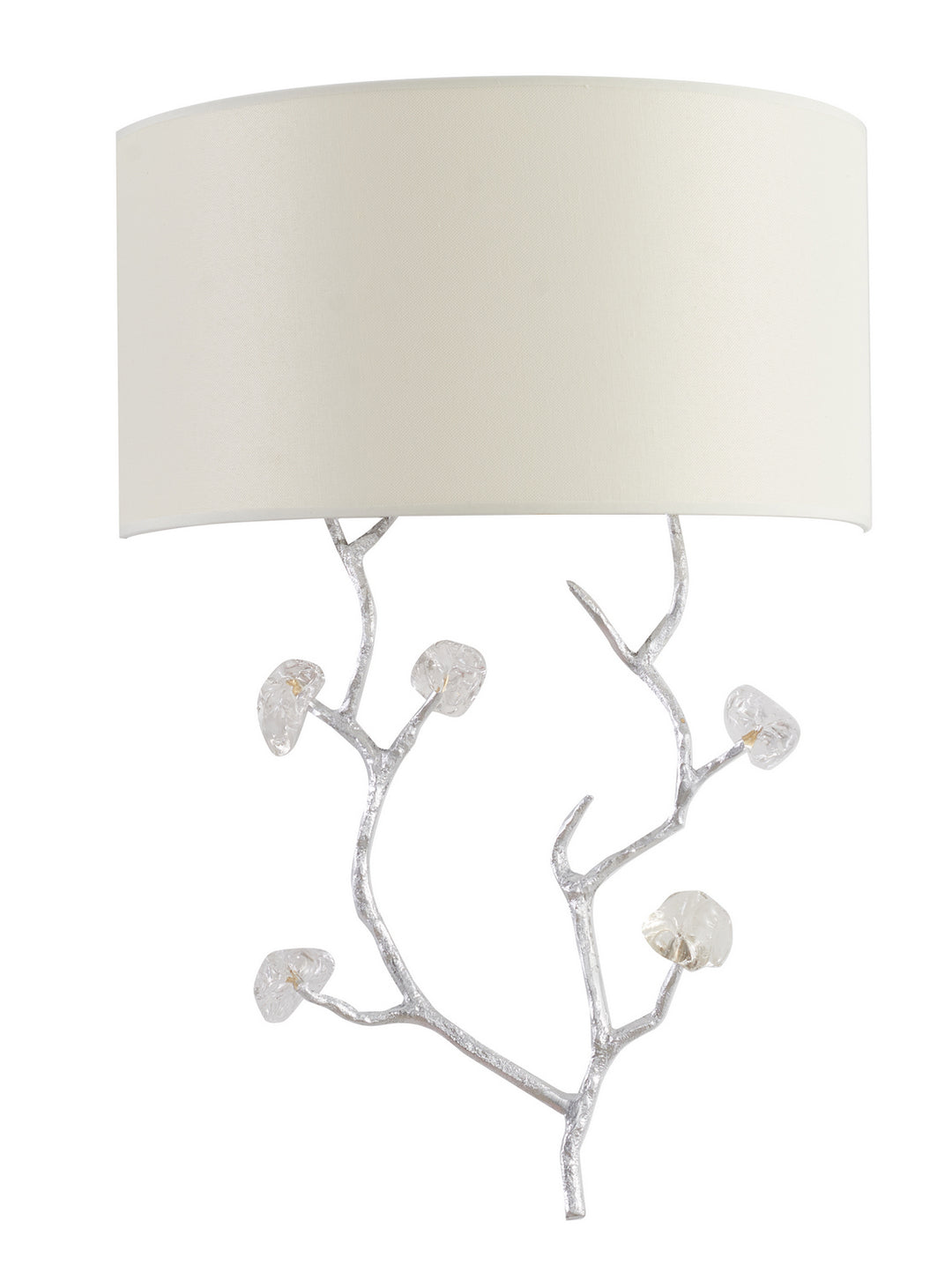Bethel International LA37W14SL Wall Sconce Light - Silver