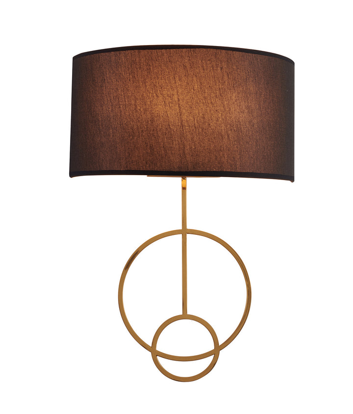 Bethel International LA38W14SB Wall Sconce Light - Satin Brass