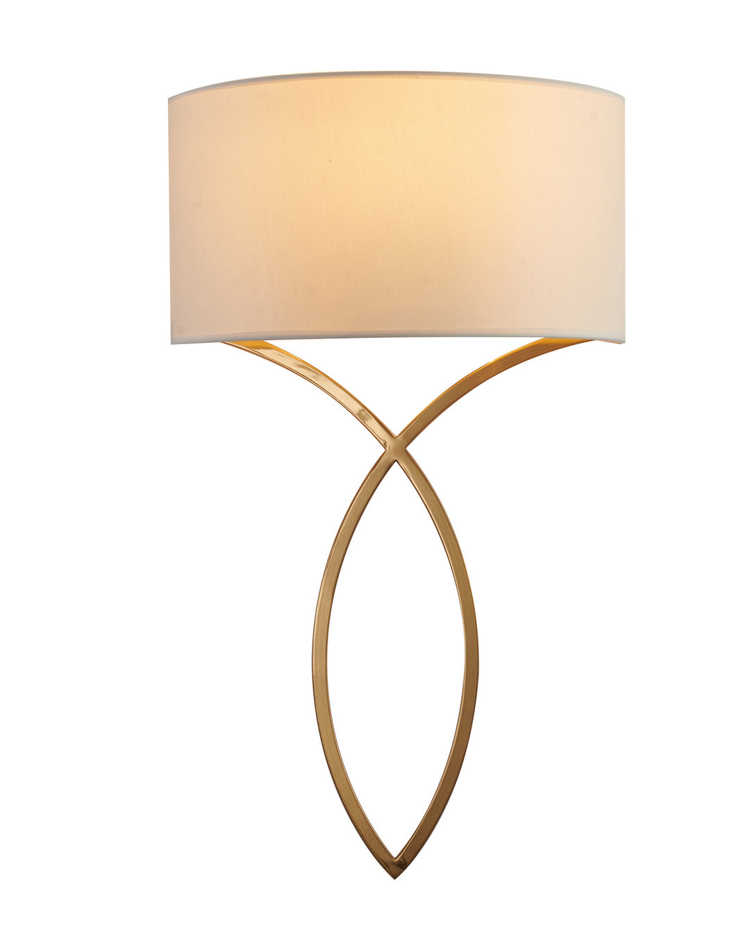 Bethel International LA39W14AB Wall Sconce Light - Antique Brass