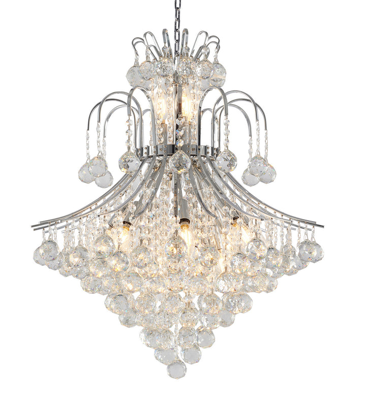 Bethel International LA45C31CH Chandelier Light - Chrome