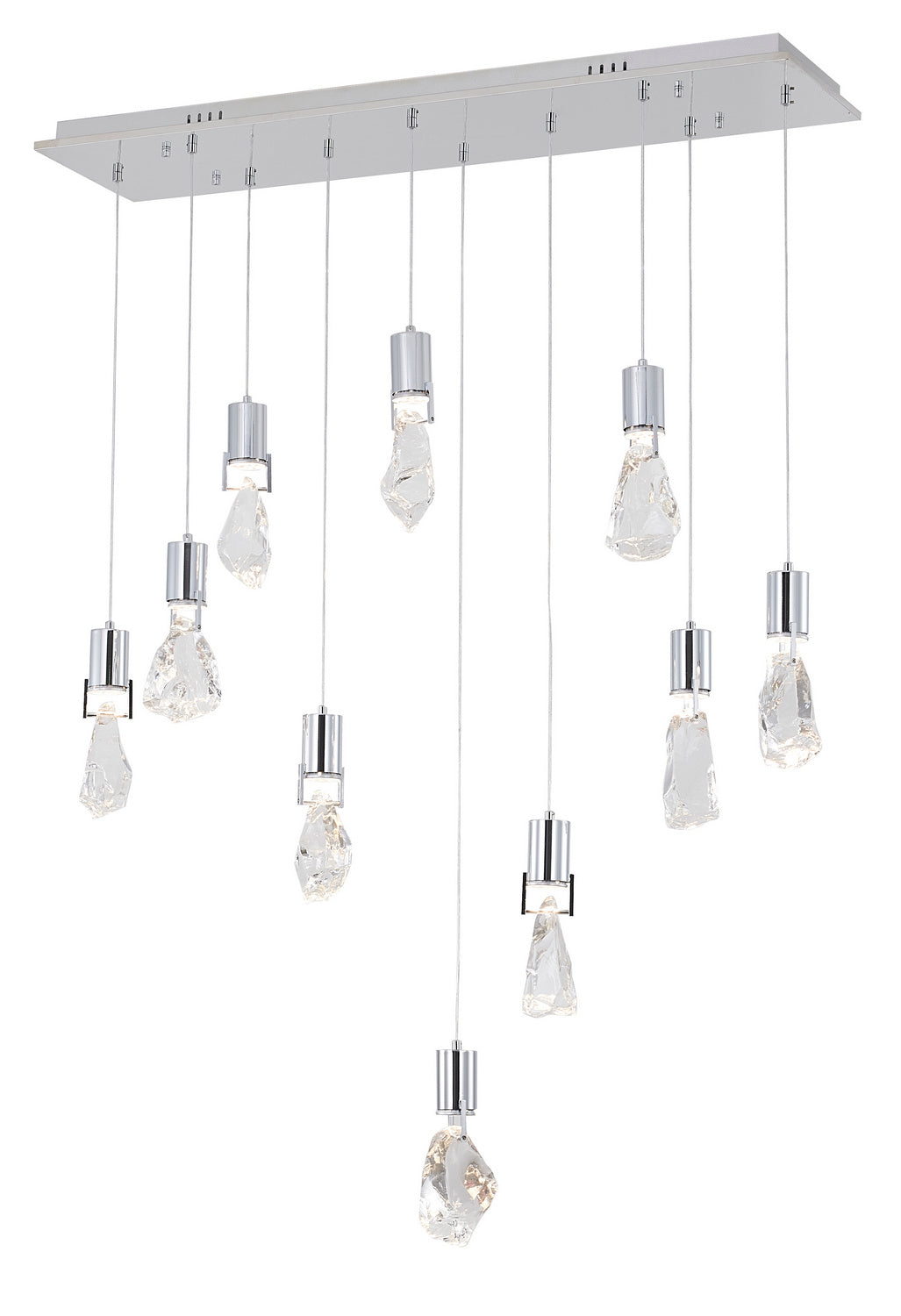 Bethel International MAT09C40CH Pendant Light - Chrome