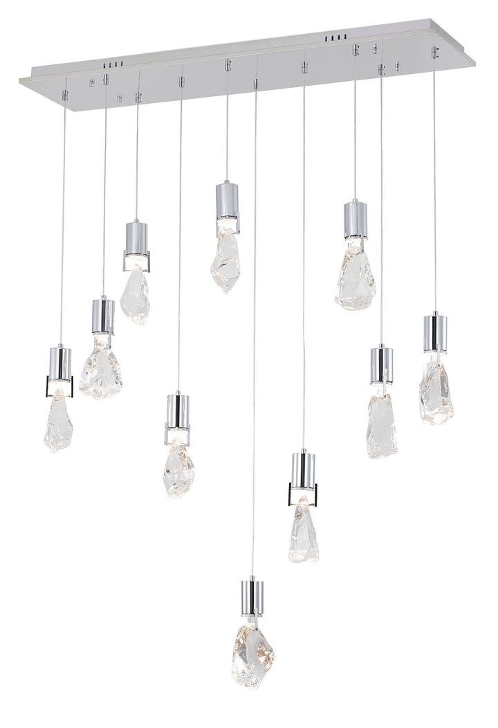 Bethel International MAT09C40CH Pendant Light - Chrome