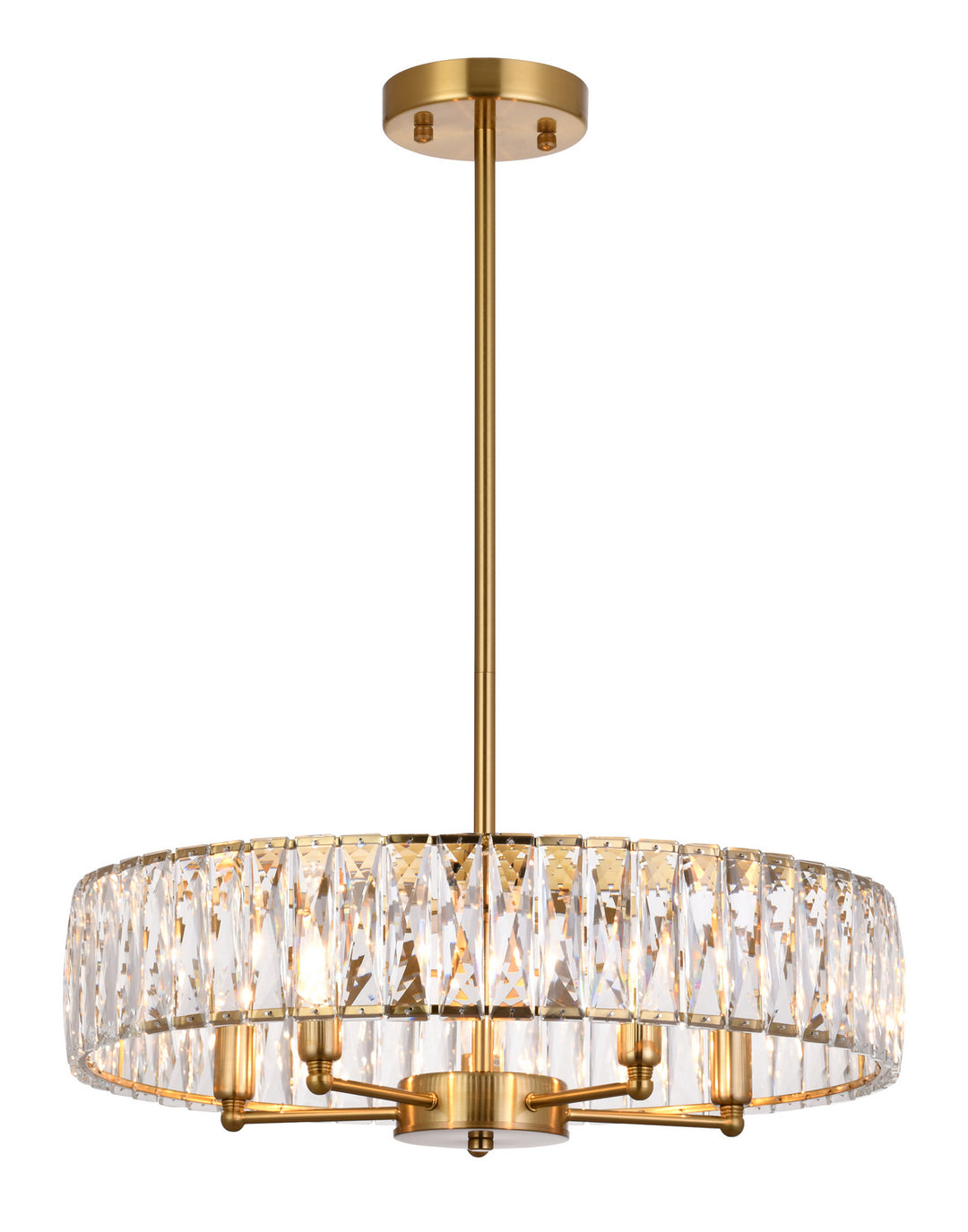 Bethel International OC42C22G Chandelier Light - Gold