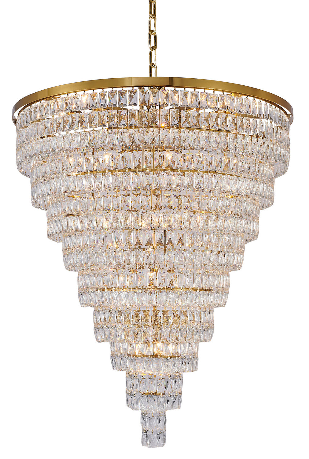 Bethel International OC49C42G Chandelier Light - Gold