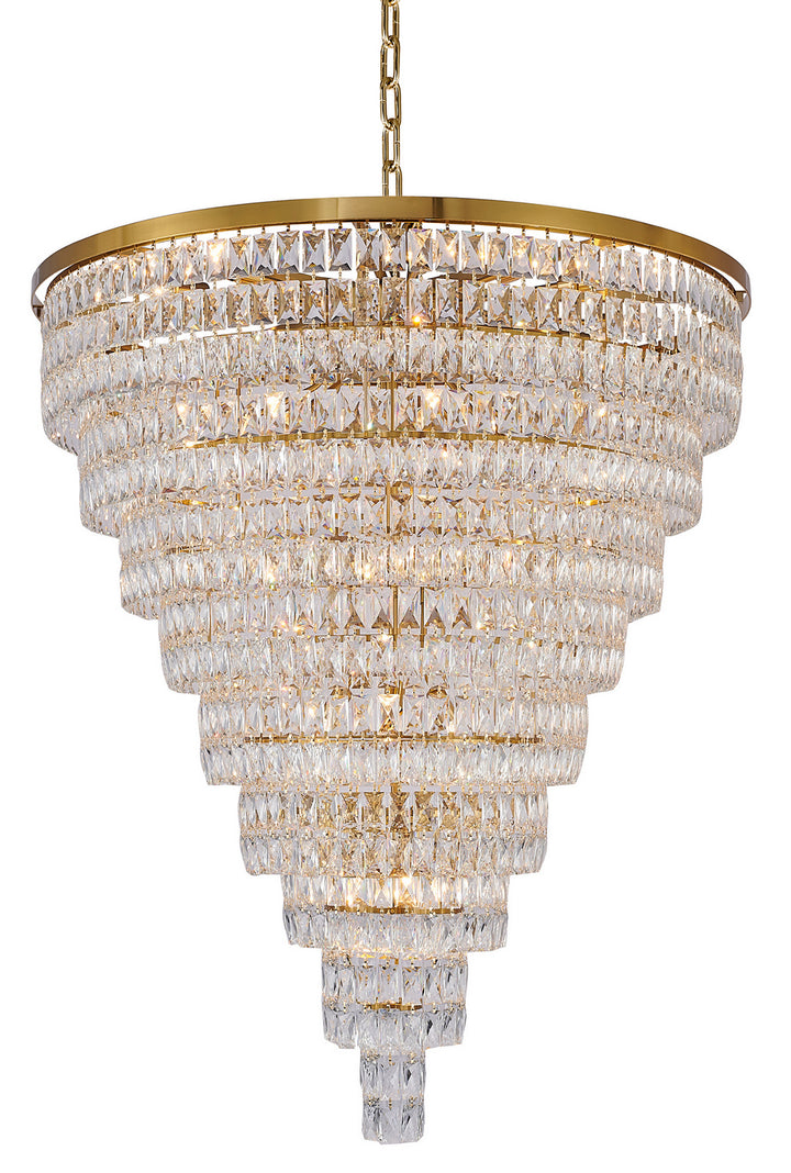 Bethel International OC49C42G Chandelier Light - Gold