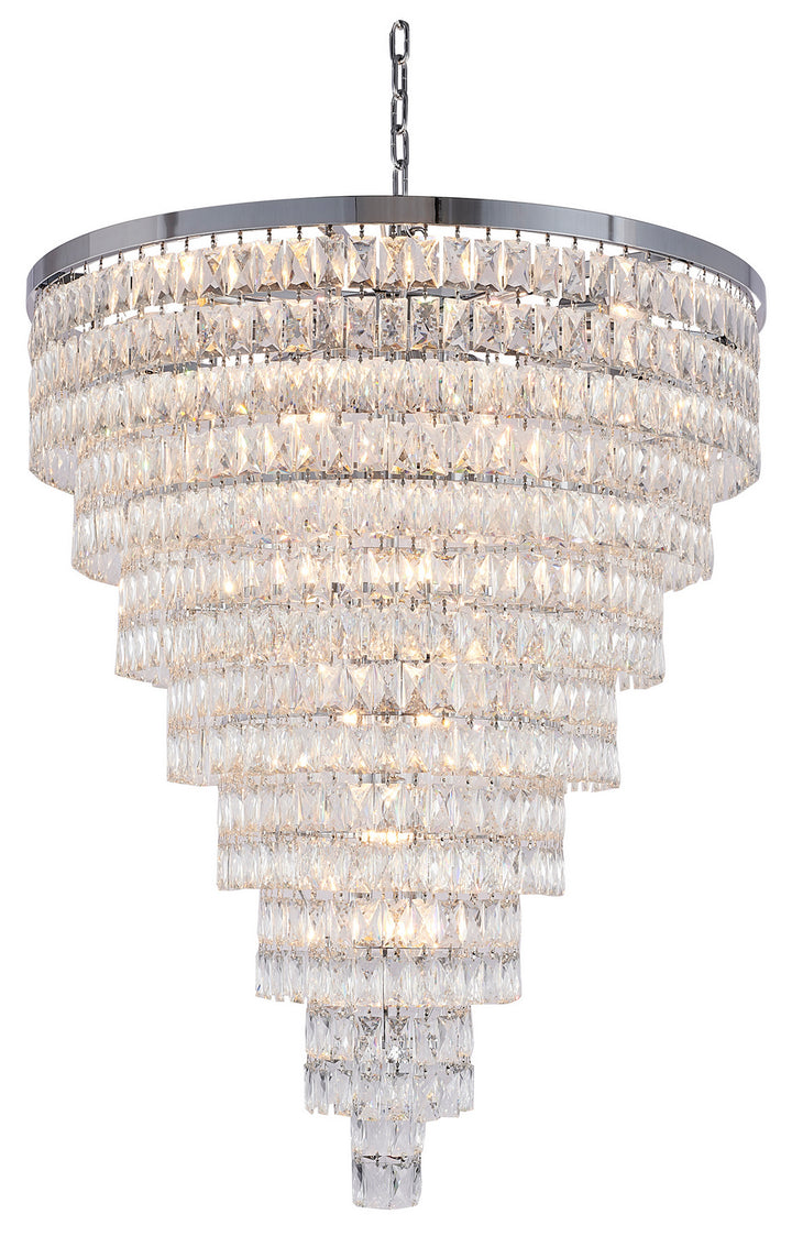 Bethel International OC50C36CH Chandelier Light - Chrome