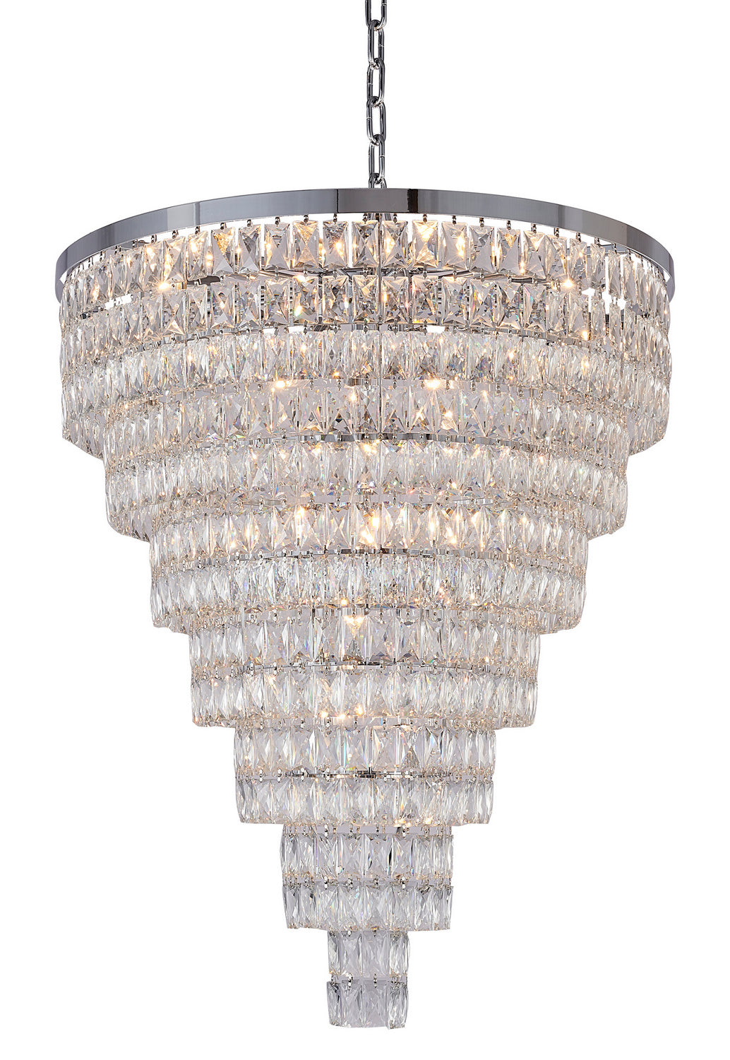 Bethel International OC51C32CH Chandelier Light - Chrome