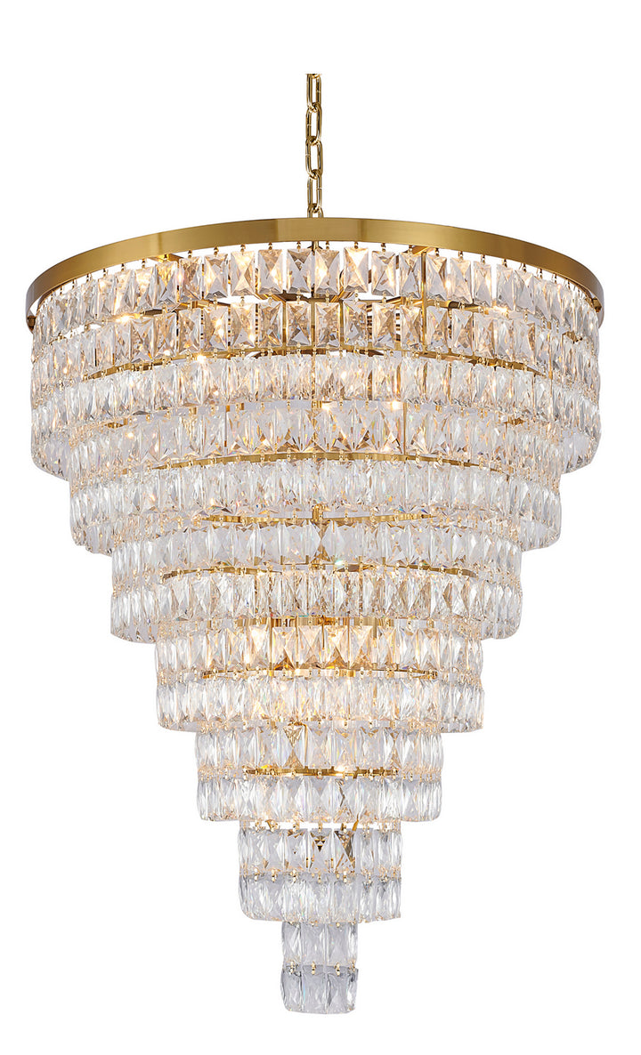 Bethel International OC51C32G Chandelier Light - Gold