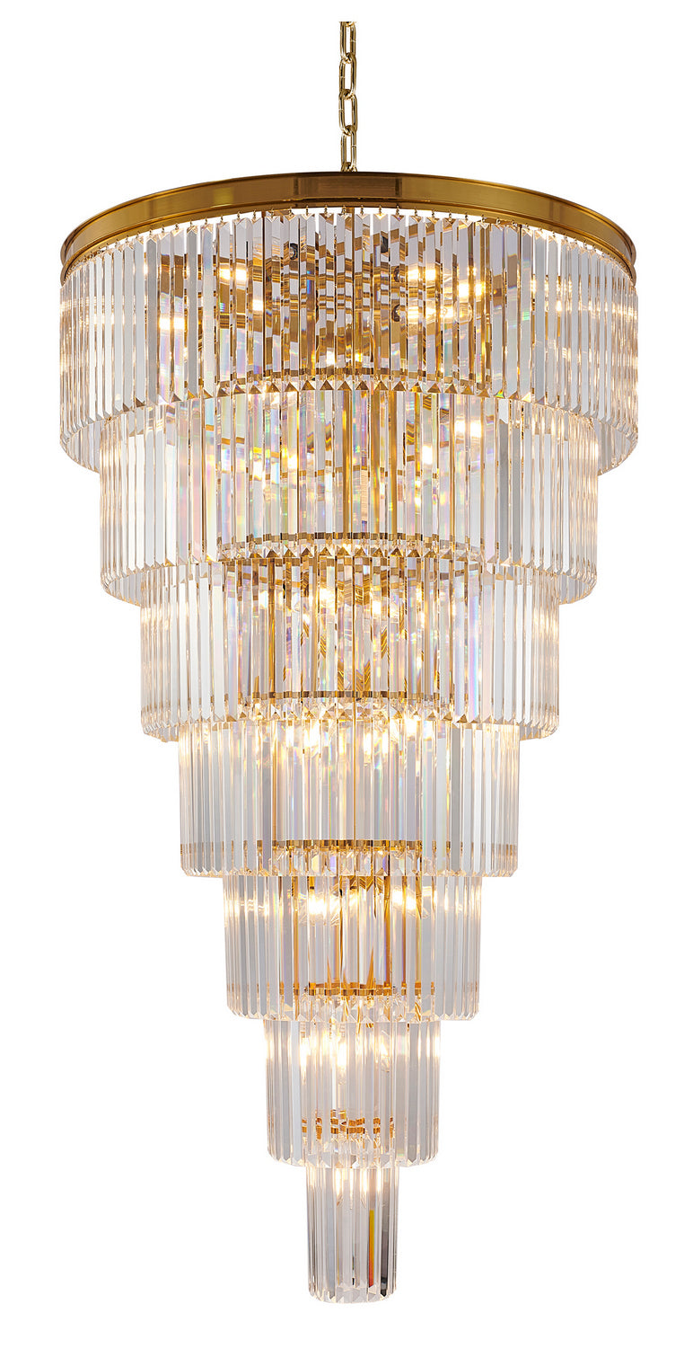 Bethel International RD14C72BR Chandelier Light - Brass