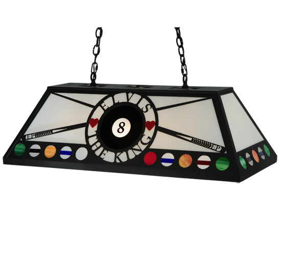 Meyda Tiffany 8 Ball Personalized 121922 Pendant Light - Nickel