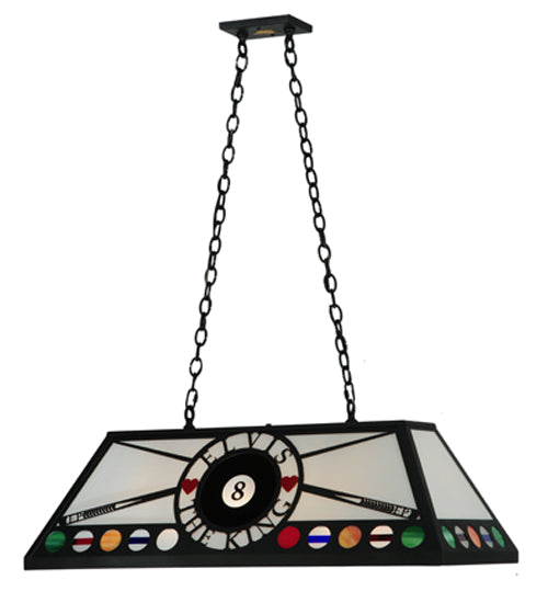 Meyda Tiffany 8 Ball Personalized 121922 Pendant Light - Nickel
