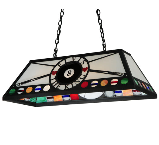 Meyda Tiffany 8 Ball Personalized 121922 Pendant Light - Nickel