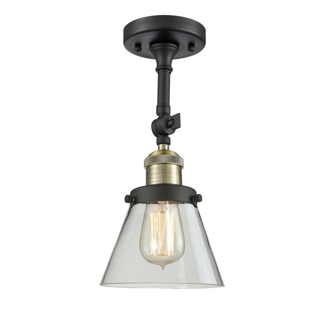 Innovations Franklin Restoration 201F-BAB-G62-LED Ceiling Light - Black Antique Brass