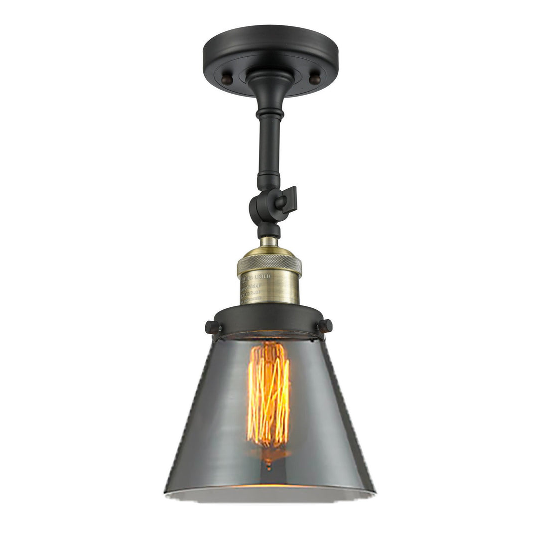 Innovations Franklin Restoration 201F-BAB-G63-LED Ceiling Light - Black Antique Brass