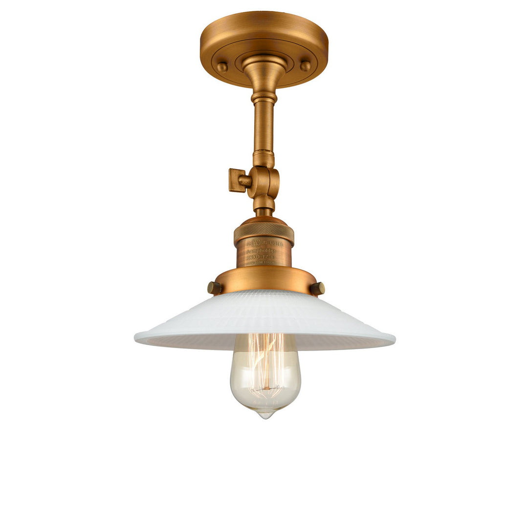 Innovations Franklin Restoration 201F-BB-G1 Ceiling Light - Brushed Brass
