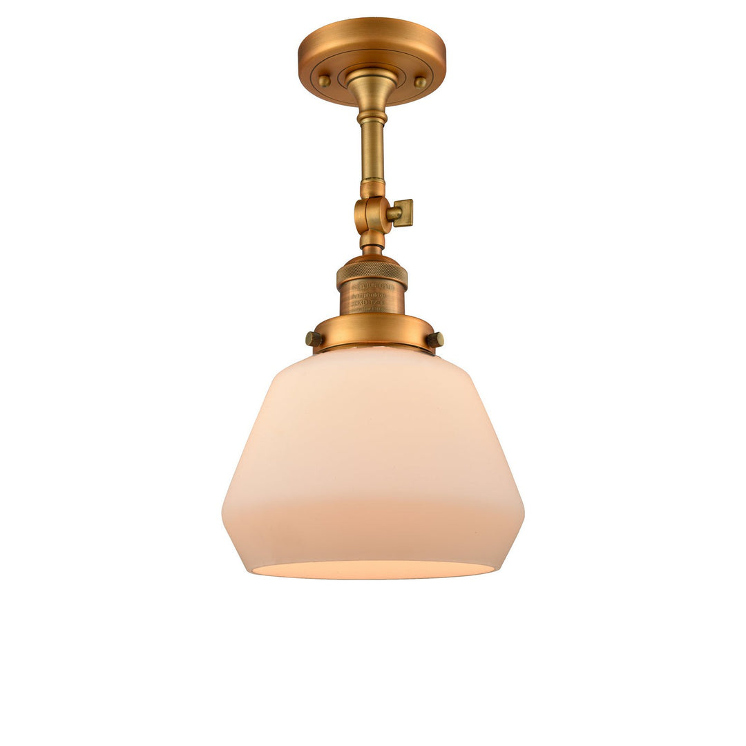 Innovations Franklin Restoration 201F-BB-G171-LED Ceiling Light - Brushed Brass