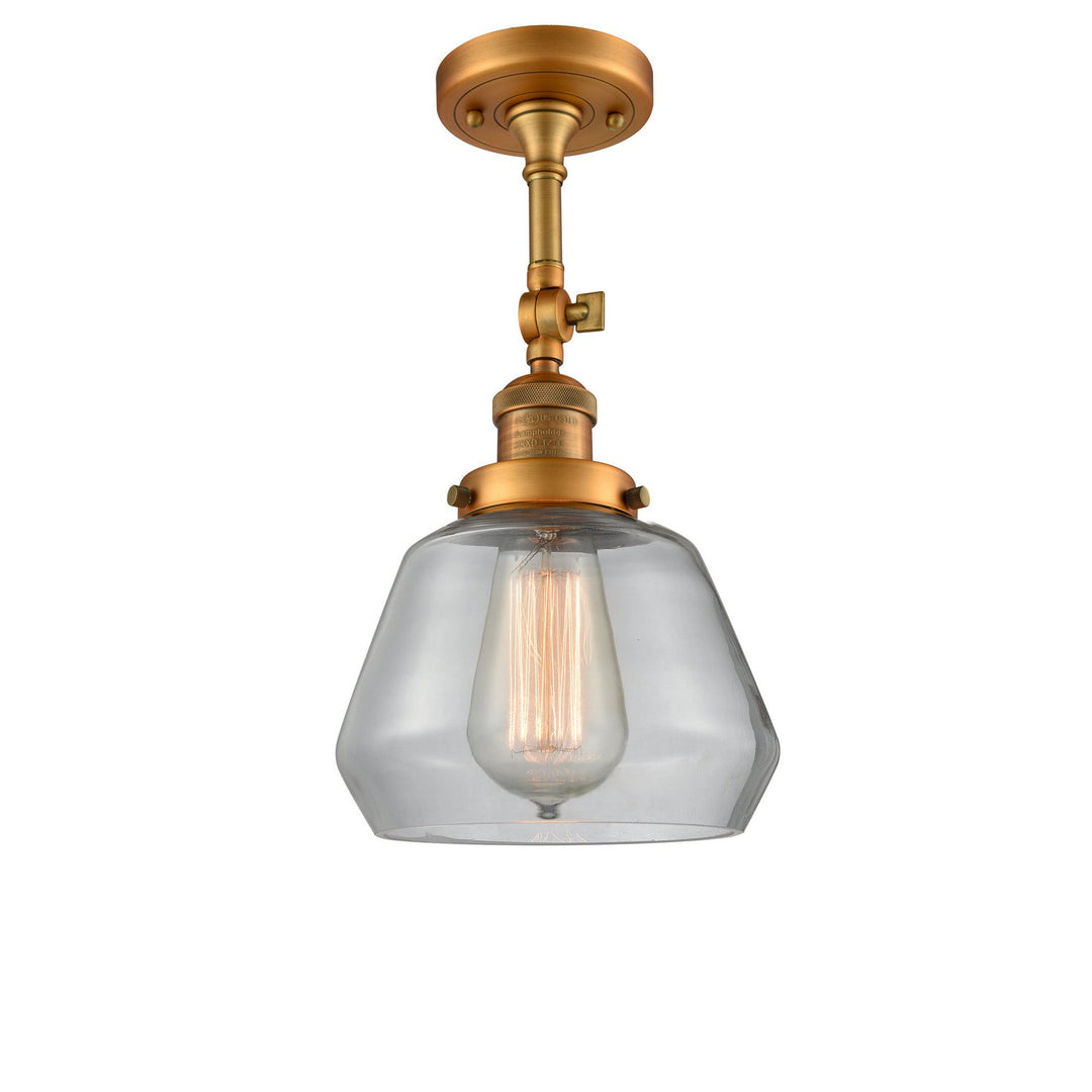 Innovations Franklin Restoration 201F-BB-G172-LED Ceiling Light - Brushed Brass