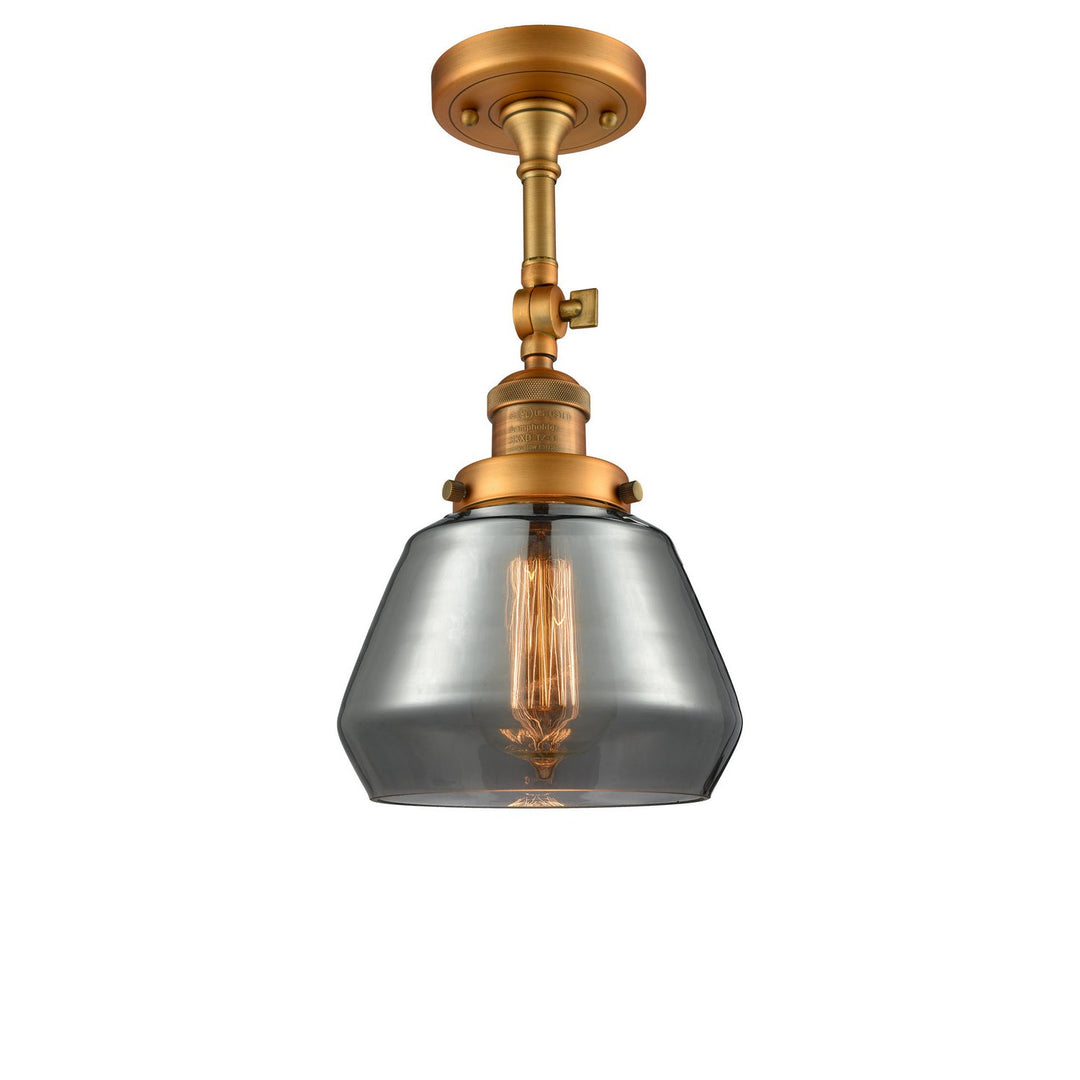 Innovations Franklin Restoration 201F-BB-G173-LED Ceiling Light - Brushed Brass