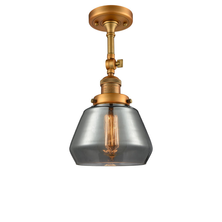 Innovations Franklin Restoration 201F-BB-G173-LED Ceiling Light - Brushed Brass