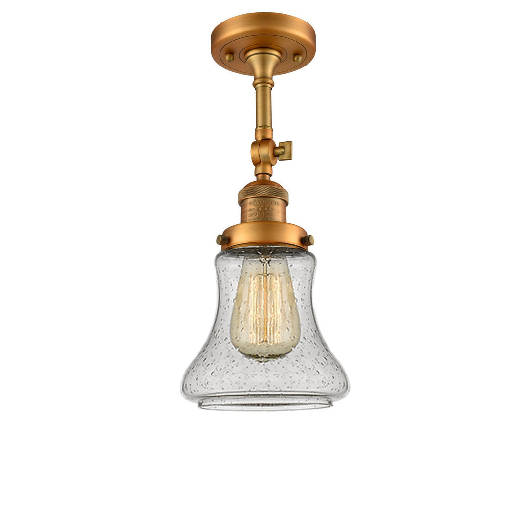 Innovations Franklin Restoration 201F-BB-G194-LED Ceiling Light - Brushed Brass