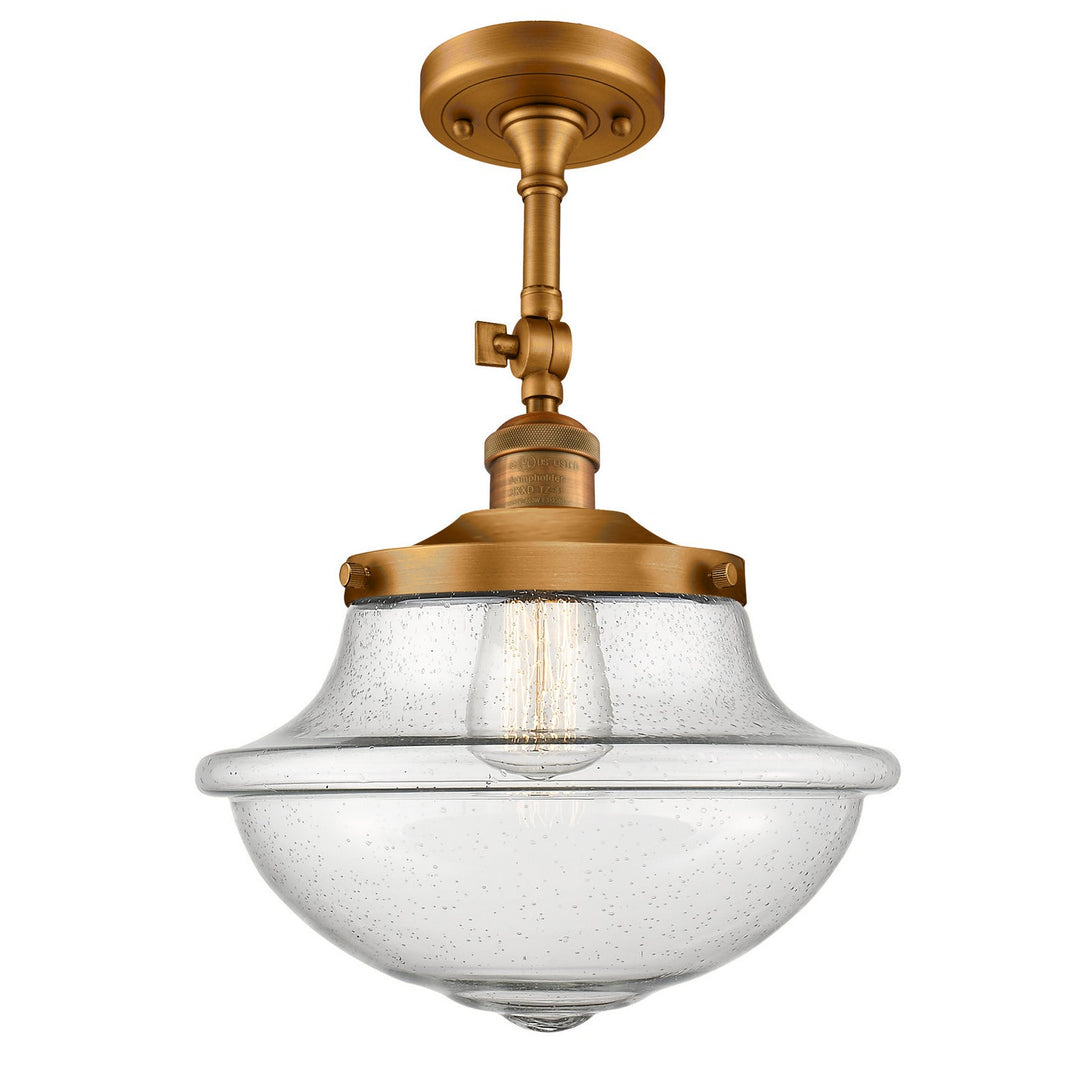Innovations Franklin Restoration 201F-BB-G544 Ceiling Light - Brushed Brass