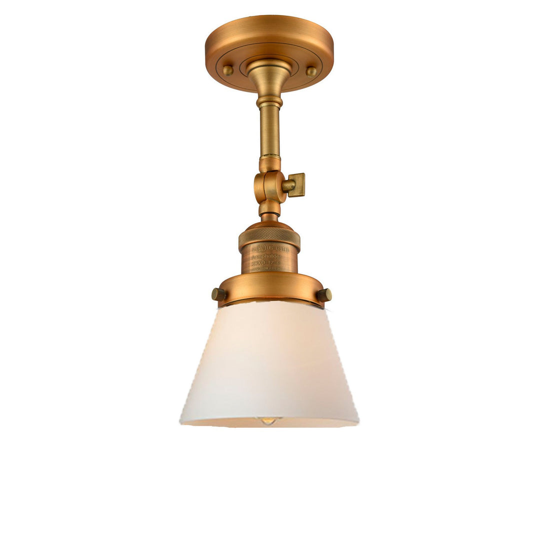 Innovations Franklin Restoration 201F-BB-G61-LED Ceiling Light - Brushed Brass