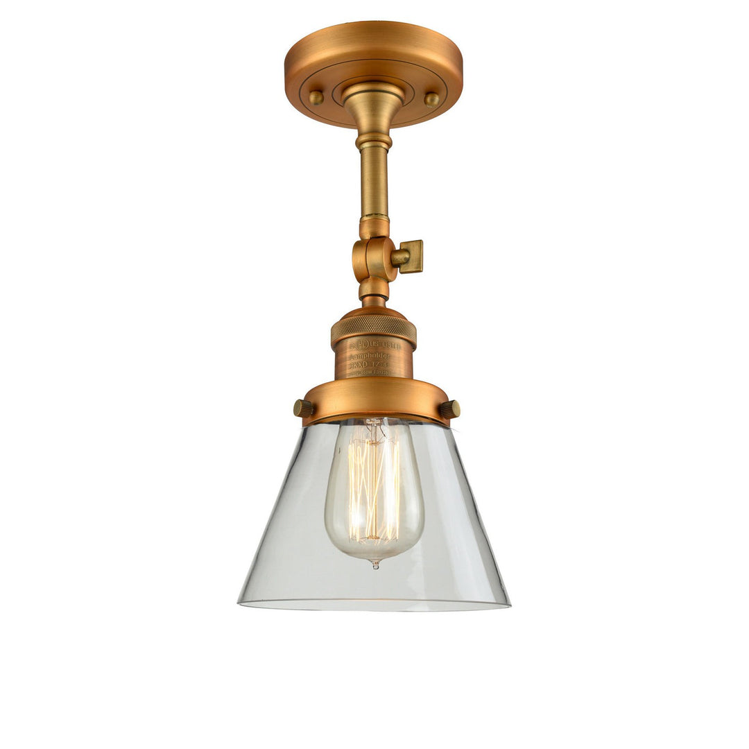 Innovations Franklin Restoration 201F-BB-G62-LED Ceiling Light - Brushed Brass