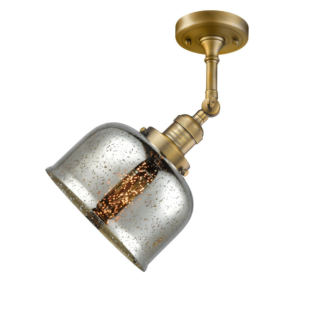 Innovations Franklin Restoration 201F-BB-G78 Ceiling Light - Brushed Brass
