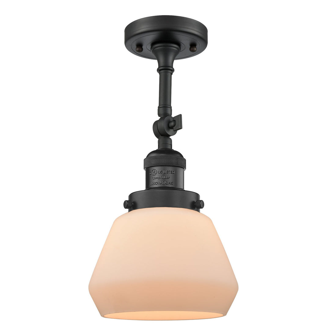 Innovations Franklin Restoration 201F-BK-G171-LED Ceiling Light - Matte Black