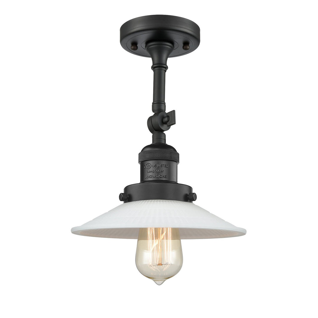Innovations Franklin Restoration 201F-BK-G1-LED Ceiling Light - Matte Black