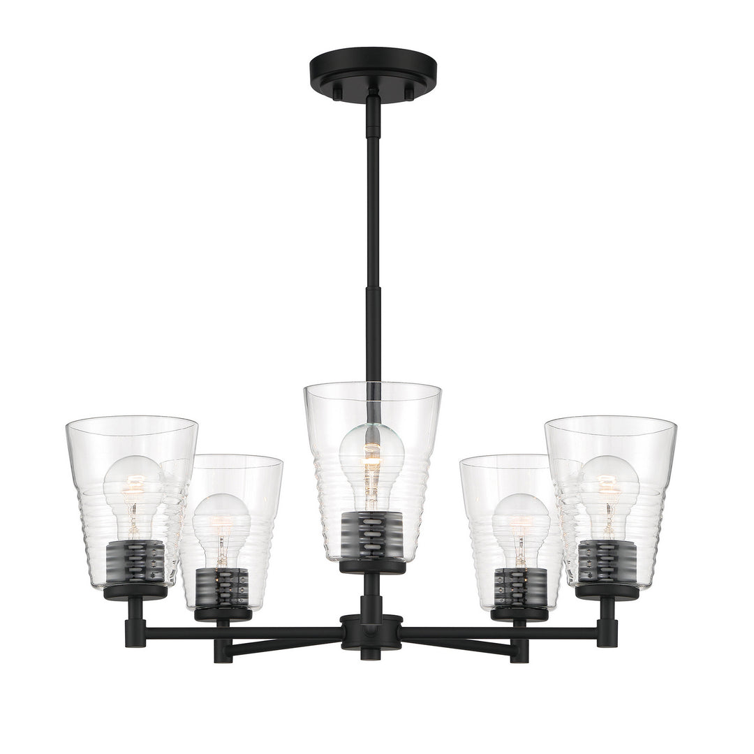 Designers Fountain Ingo D230M-5CH-MB Chandelier Light - Matte Black
