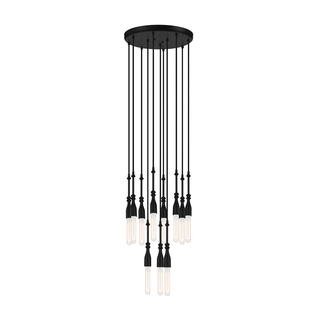 Designers Fountain Louise D231M-11CH-MB Pendant Light - Matte Black