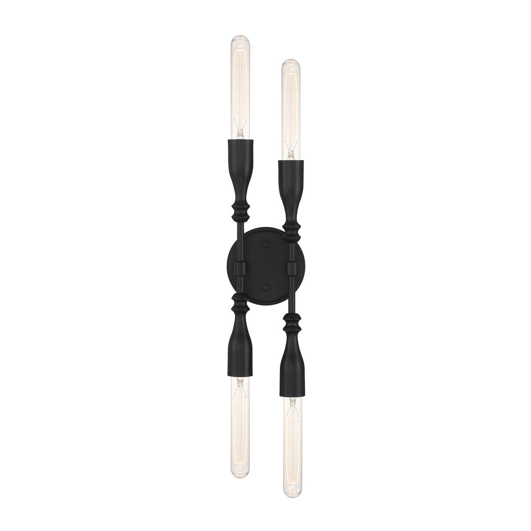Designers Fountain Louise D231M-4B-MB Wall Light - Matte Black