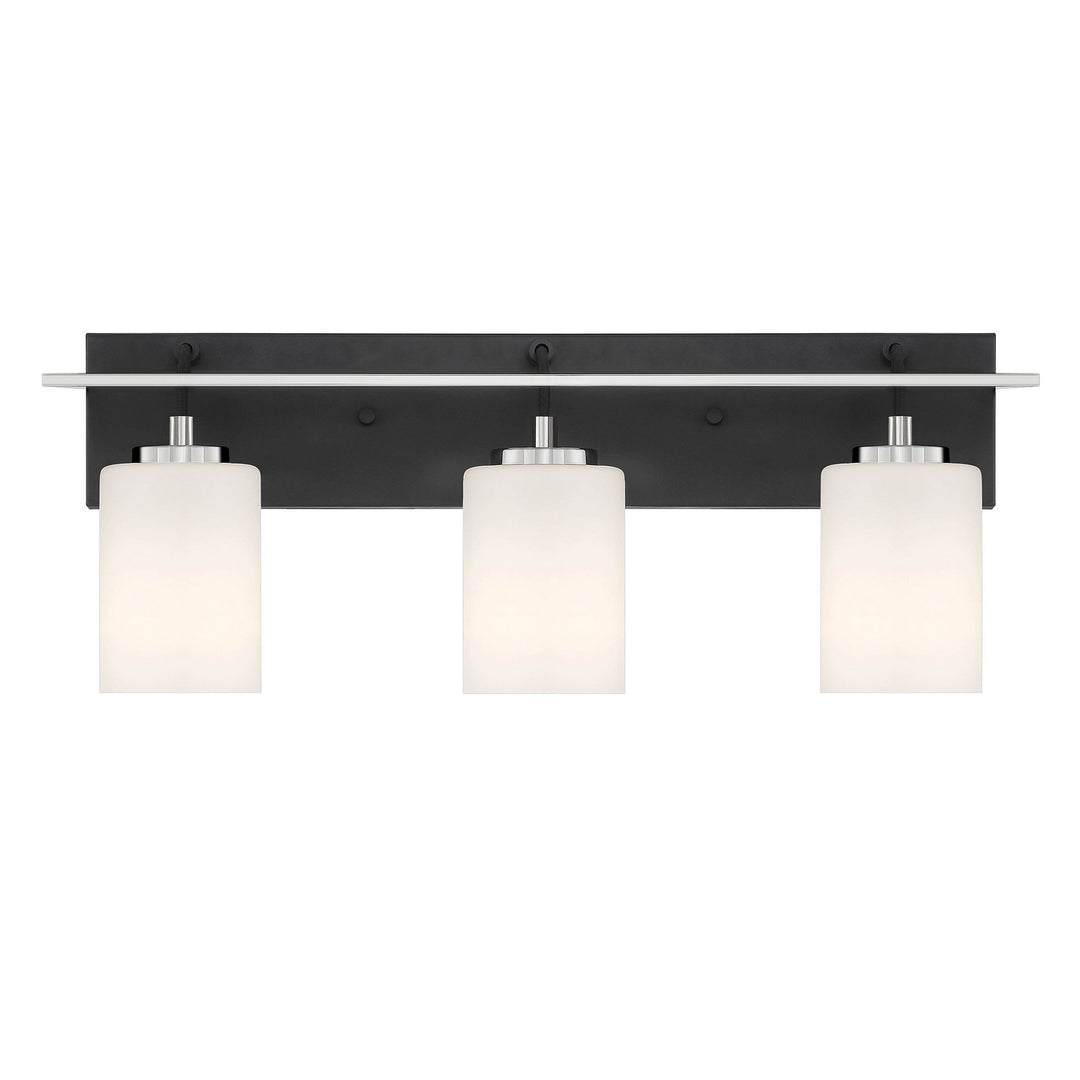 Designers Fountain Prince St D250M-3B-MB Bath Vanity Light 24 in. wide - Matte Black