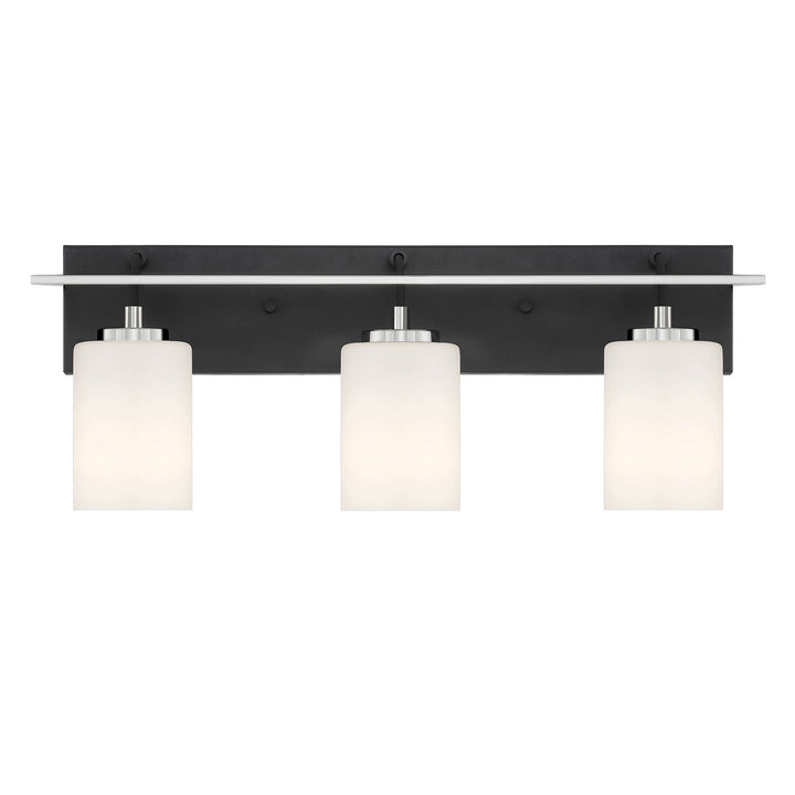 Designers Fountain Prince St D250M-3B-MB Bath Vanity Light 24 in. wide - Matte Black