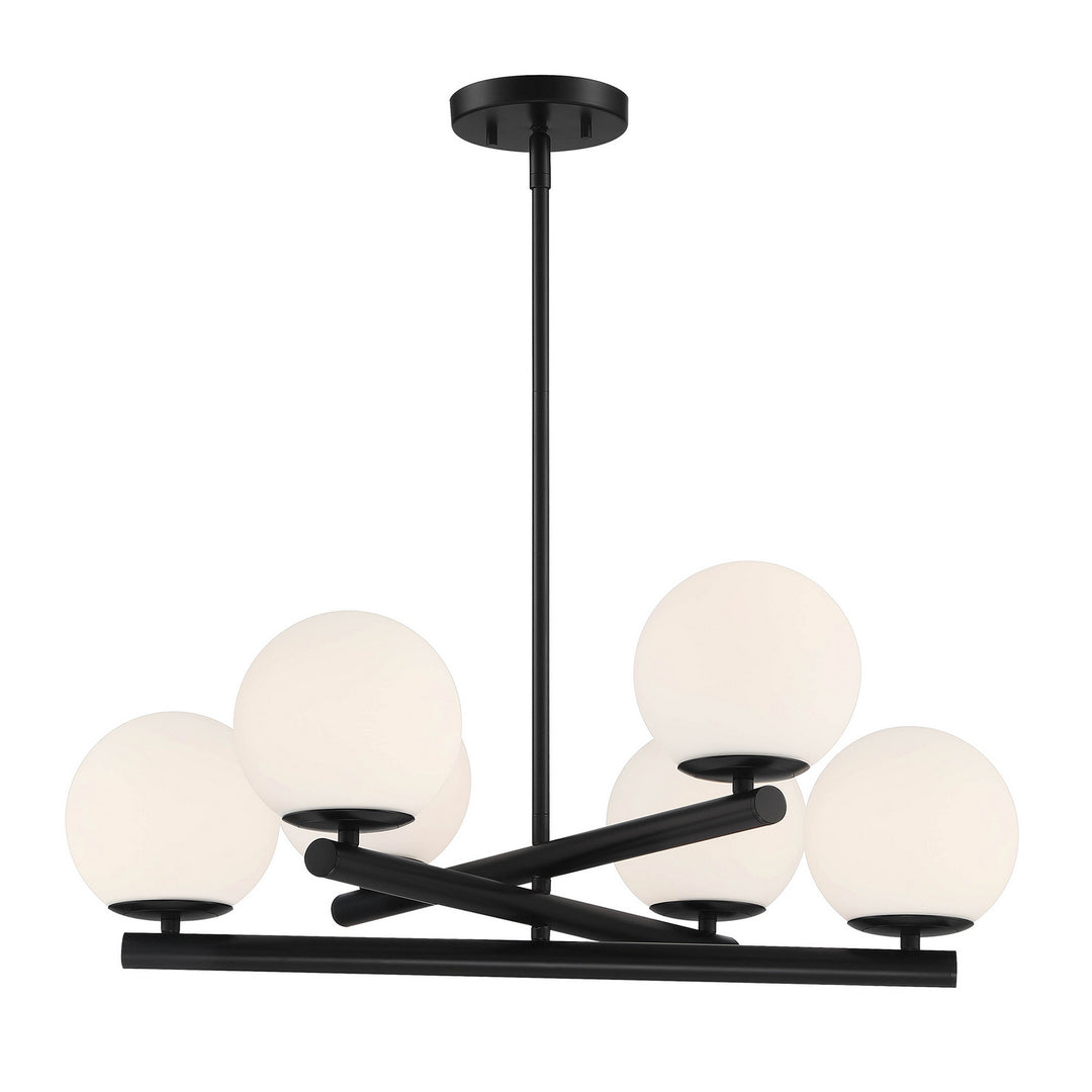 Designers Fountain Crown Heights D252C-6CH-MB Chandelier Light - Matte Black