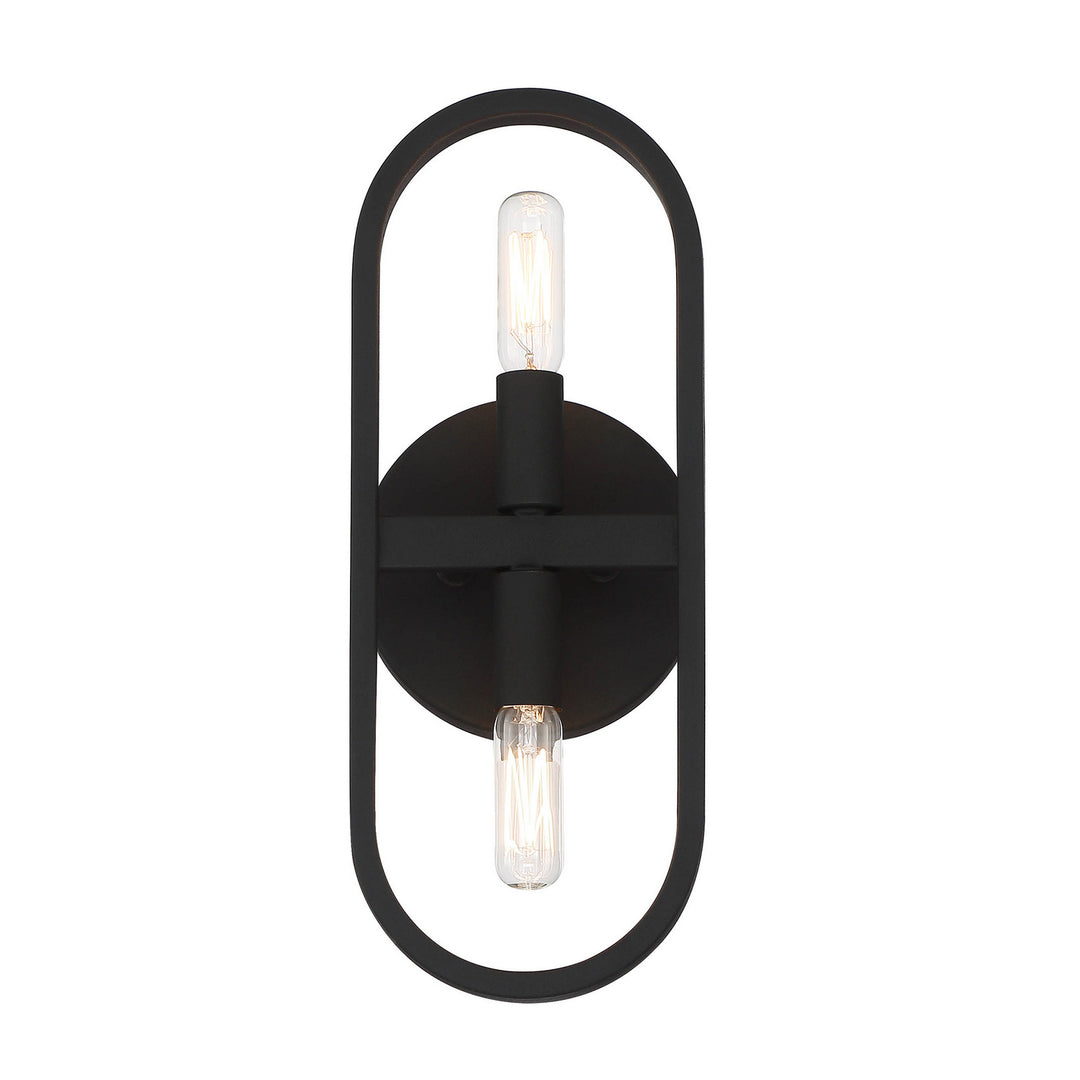 Designers Fountain Carousel D254C-2WS-BK Wall Light - Black
