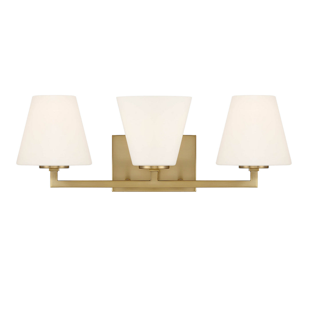 Designers Fountain Palmyra D255M-3B-BG Bath Vanity Light 24 in. wide - Brushed Gold